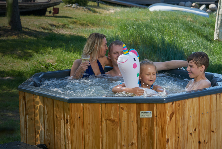 Dolium najem zunanje finske savne